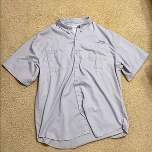 Men’s Button Down T Shirt